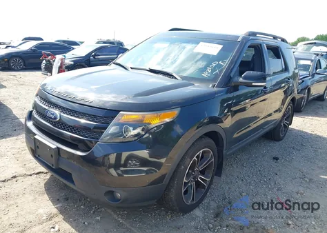 2015 Ford Explorer Sport из США, поврежденный, VIN 1FM5K8GT3FGA82400